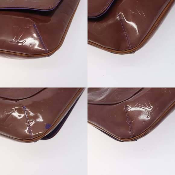 LOUIS VUITTON Monogram Vernis Thompson Street Bag Viole M91095 - Picture 10 of 12